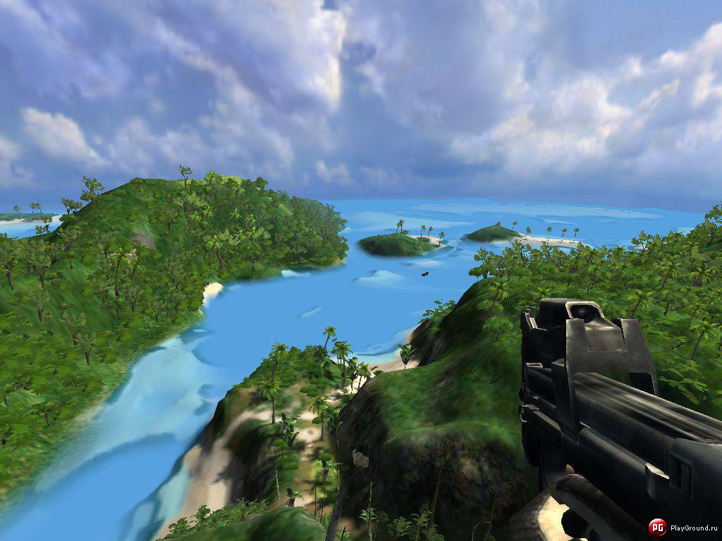 Фар край майнкрафт. Far Cry 2004 Island. Far Cry 1 2004. Far Cry 1 карта. Фар край 1 назад в рай.