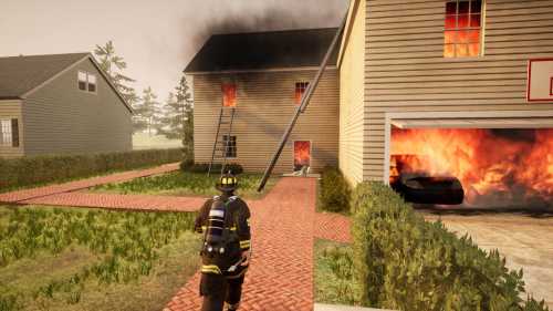 Into The Flames: торрент симулятор пожарного