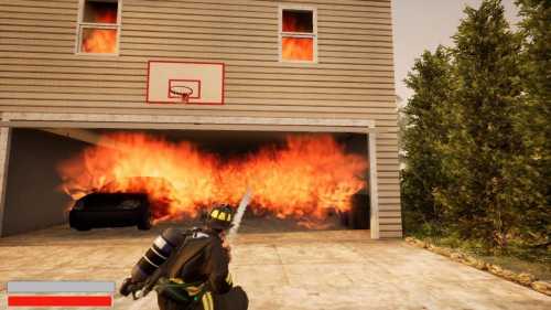 Into The Flames: торрент симулятор пожарного